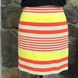 Ann Taylor Skirt; Cute; Yellow; Size 6p